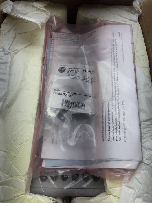 2711P-B7C4A2 PANELVIEW ALLEN BRADLEY BAHARU PLUS 700 7" ENET KUASA AC SENTUH 2711P
