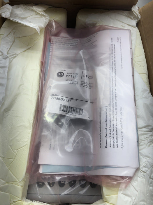 2711P-B7C4A2 PANELVIEW ALLEN BRADLEY BAHARU PLUS 700 7" ENET KUASA AC SENTUH 2711P