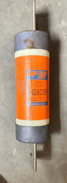 Fusible de retardo de tiempo Mersen-Ferraz A6D600R, 600 A, 600 V, clase RK1