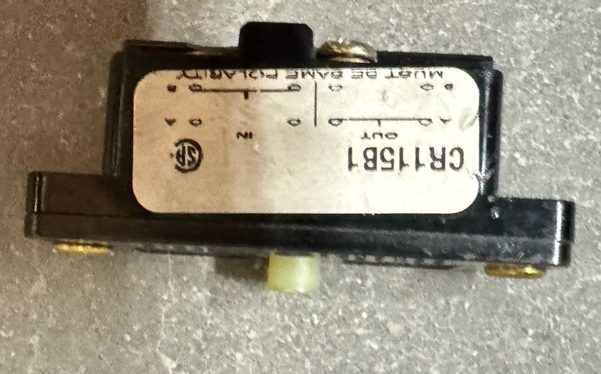 Interruptor de límite GE General Electric CR115B1, 1 NA, 1 NC, 15 A, 600 V CA