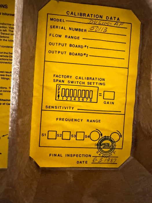 UNIDAD ELECTRÓNICA REMOTA DE FLUJO MÁSICO MICRO MOTION UL115-AF