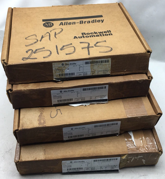 Nuevo revestimiento conformado 1771-IFEK Allen Bradley 1771-lFEK/C Entrada analógica NIB AB