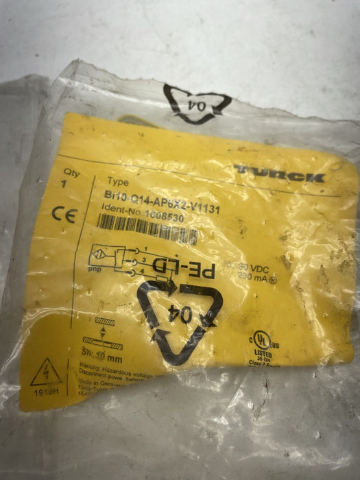 NUEVO SENSOR INDUCTIVO DE PROXIMIDAD TURCK BI10-Q14-AP6X2-V1131 1608530