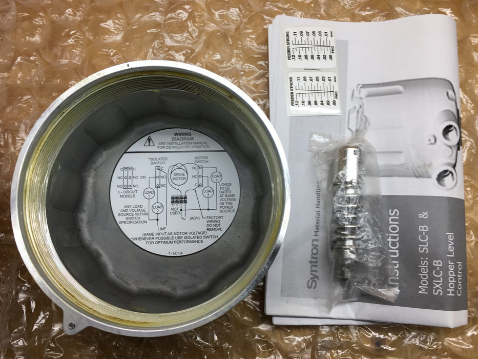 SLC-B Syntron Paddle Hopper Level SWITCH SLC_B FMC 172939-A Plug Chute SILO BIN