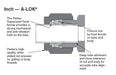 1 keping Parker A-LOK Baharu 8RU6-316 1/2