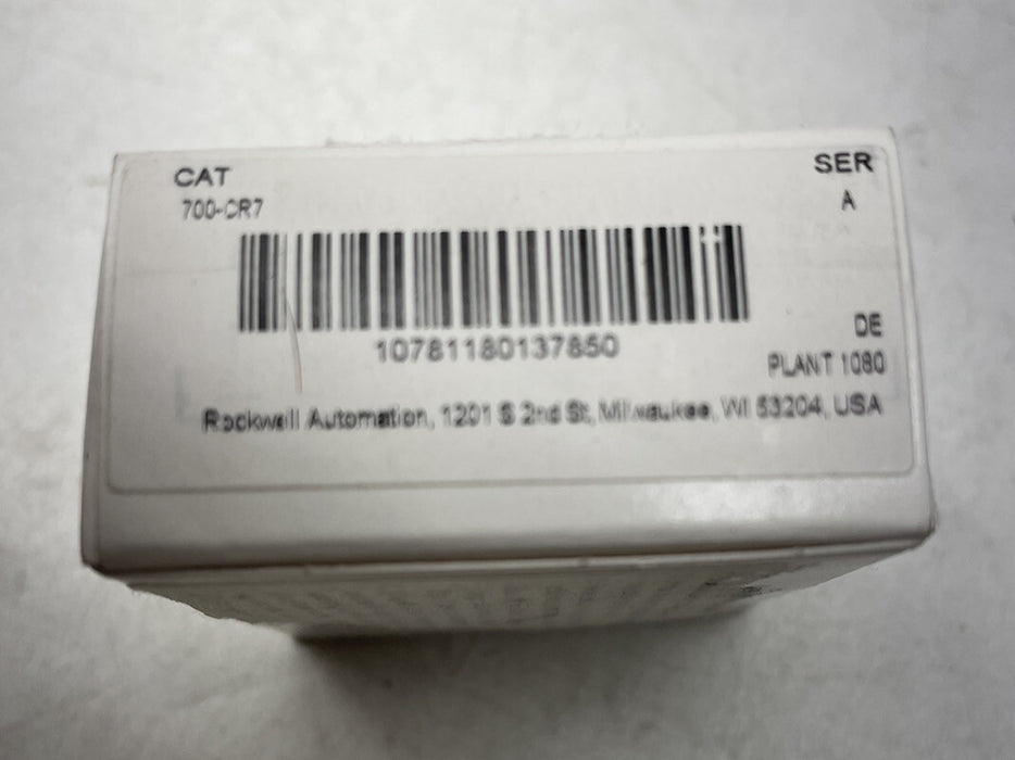 NEW ALLEN BRADLEY 700-CR7 CONTACT CARTRIDGE TYPE RM RELAY N.O.