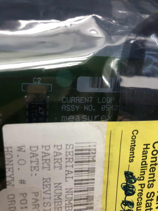MeasureX PN 054236 NUEVO SELLADO Honeywell 05423600 PCB BUCLE DE CORRIENTE TERMINAL DE COMUNICACIÓN