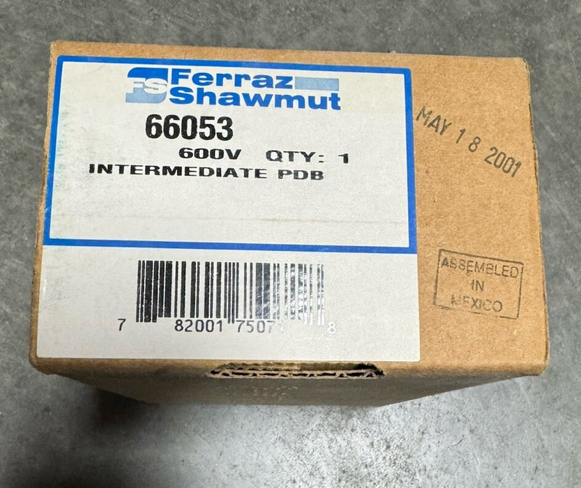 FERRAZ SHAWMUT BARU 66053 BLOK AGIHAN KUASA PDB PERTENGAHAN 600V