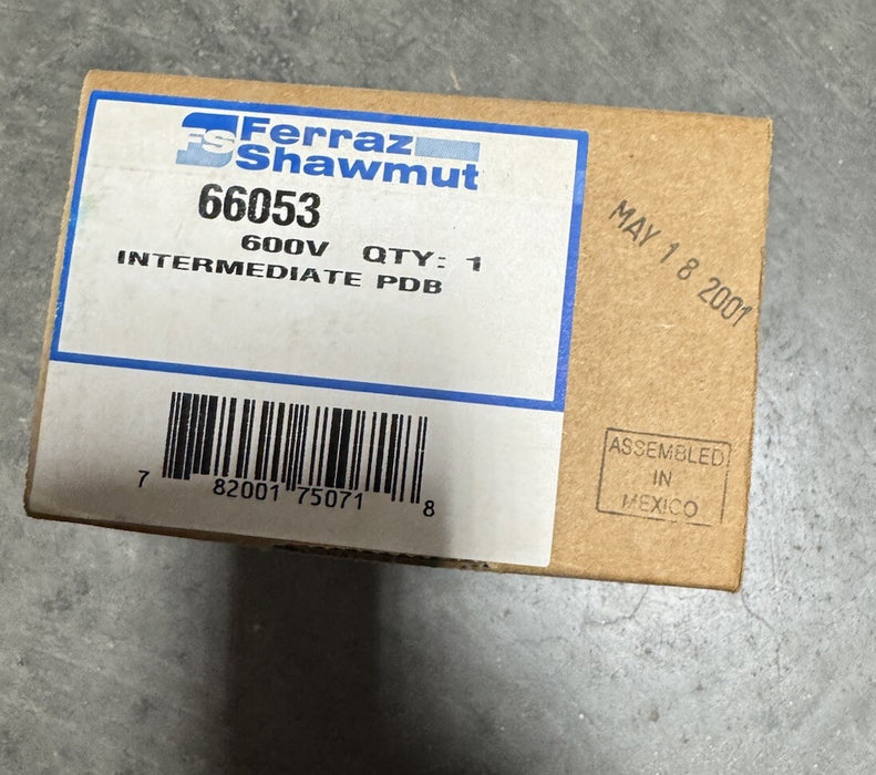 FERRAZ SHAWMUT BARU 66053 BLOK AGIHAN KUASA PDB PERTENGAHAN 600V