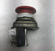 Allen Bradley 800T-D Botón pulsador de cabeza roja 1 NC Rojo SIN ARANDELAS DE SEGURIDAD