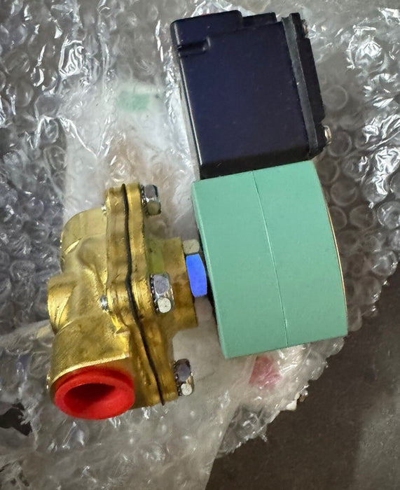 BARU JKF8210G094 ASCO REDHAT 120VAC 1/2" Air SOLENOID VALVE REDHAT NORMA DITUTUP