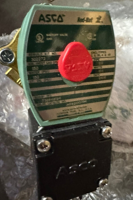 BARU JKF8210G094 ASCO REDHAT 120VAC 1/2" Air SOLENOID VALVE REDHAT NORMA DITUTUP