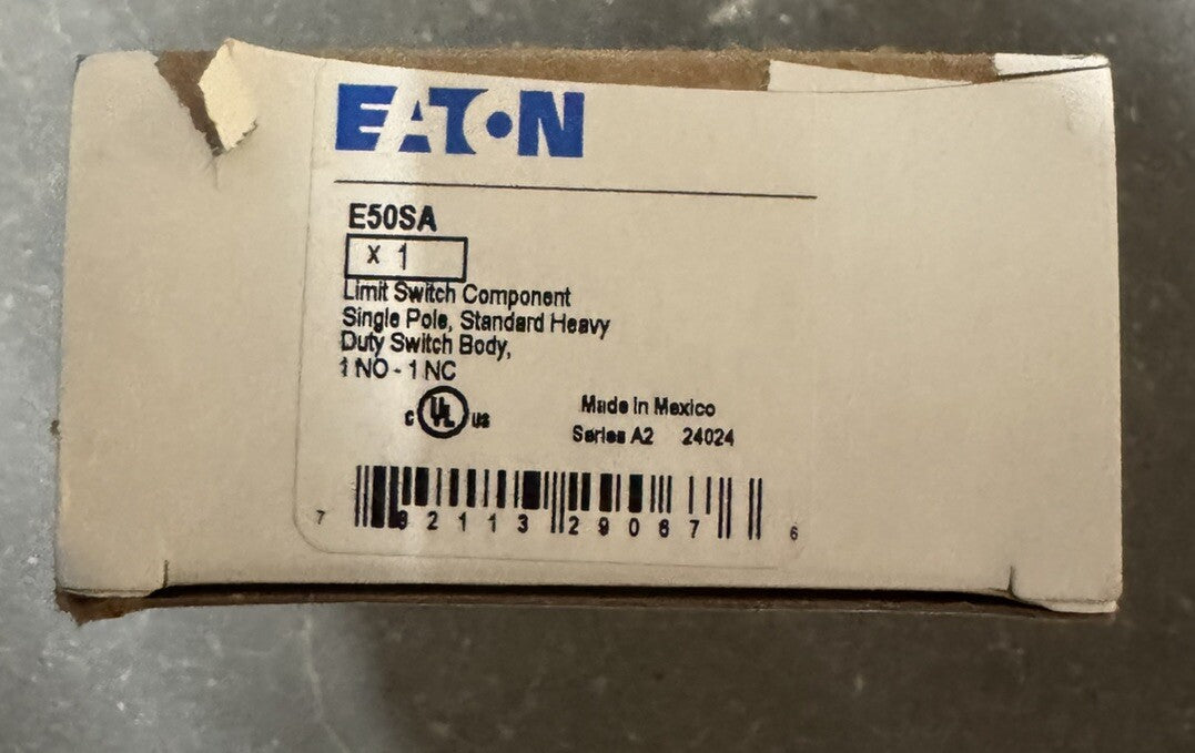 Cuerpo del interruptor de límite Eaton Cutler-Hammer E50SA solo
