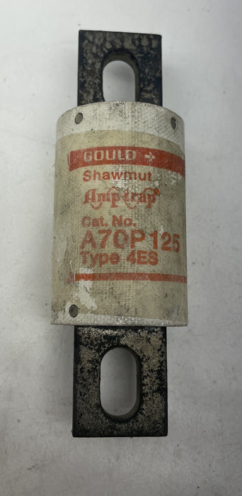 1 BAHARU A70P125 125 AMP 700 VOLT FIUS AMP-PERANGKAP FERRAZ SHAWMUT A70 P125