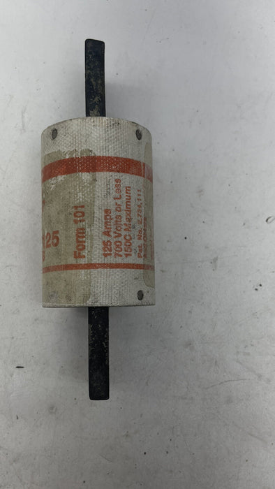 1 BAHARU A70P125 125 AMP 700 VOLT FIUS AMP-PERANGKAP FERRAZ SHAWMUT A70 P125