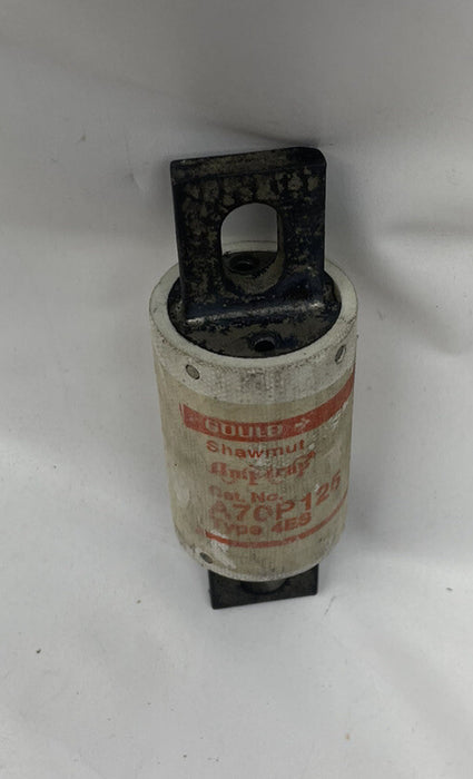1 BAHARU A70P125 125 AMP 700 VOLT FIUS AMP-PERANGKAP FERRAZ SHAWMUT A70 P125