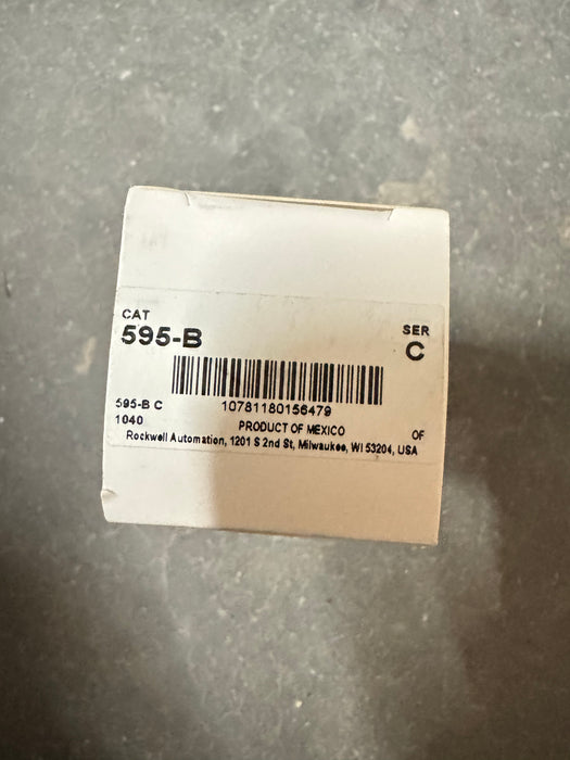 595-B NEW ALLEN-BRADLEY MOTOR STARTER AUXILIARY CONTACT AUX NC