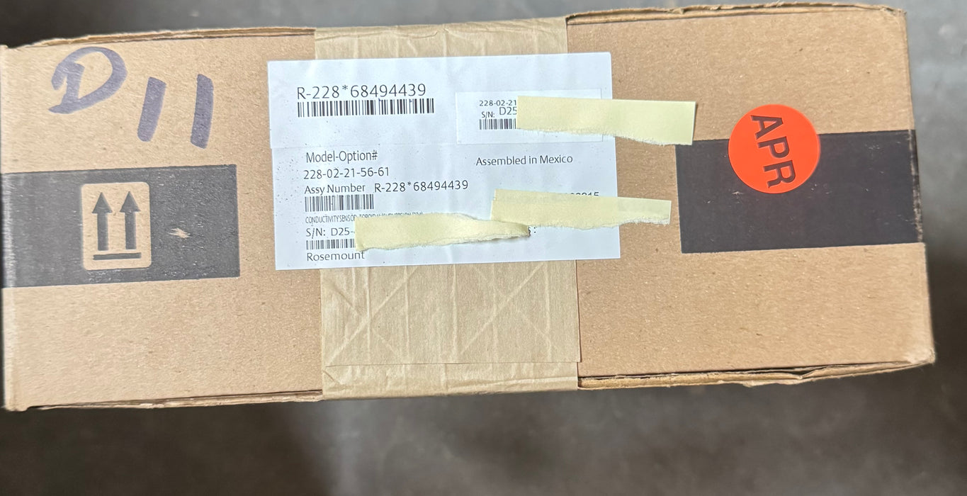NEW 2025 ROSEMOUNT ANALYTICAL 228-02-21-56-61 CONDUCTIVITY PROBE TOROIDAL 228