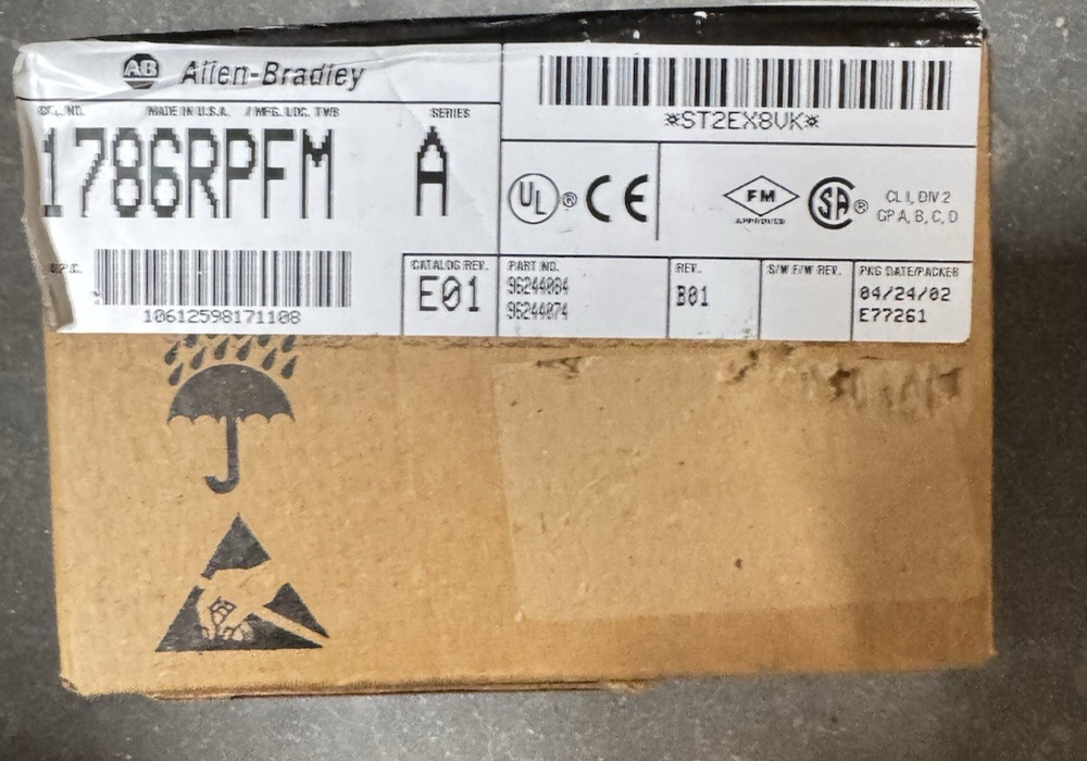 1786RPFM NEW SEALED 2002 ALLEN BRADLEY CONTROLNET FIBER MODULE 1786-RPFM/A