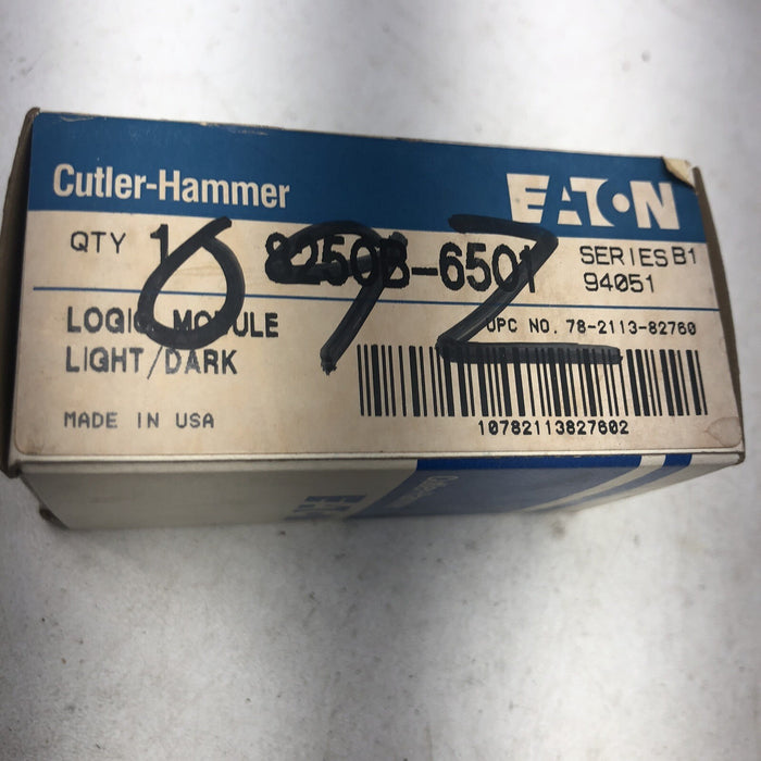 NEW EATON 8250B-6501 SERIES B1 ACCESSORY LOGIC MODULE OPCON LIGHT/DARK 8250B