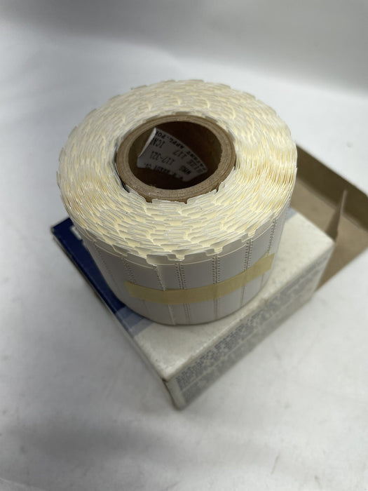 NEW  BRADYSLEEVE WIREMARKER 32537 / WMS-117-321  500 CNT ROLL 1.5" X .35"