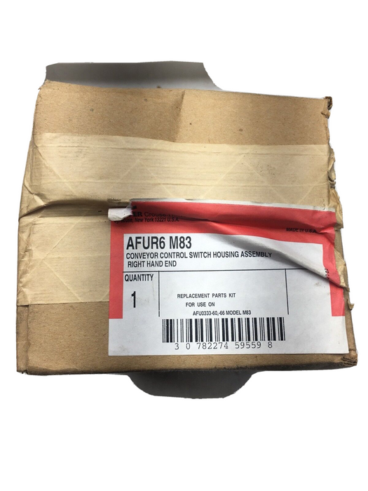 NEW COOPER CROUSE HINDS AFUR6 CONVEYOR SWITCH RIGHT HAND ASSEMBLY AFUR6-M83