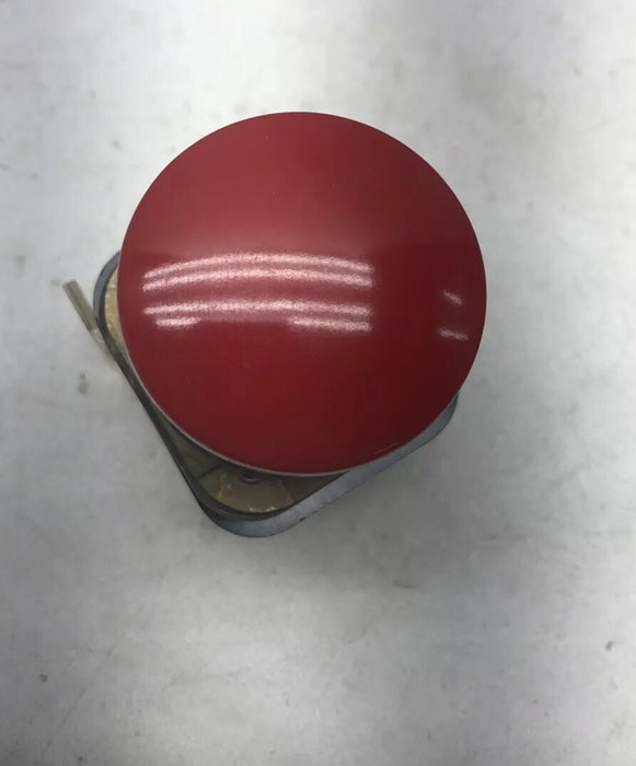 Allen Bradley 800T-D RED Head Push Button 1 NC Red  MISSING THE LOCK WASHERS