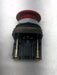 Allen Bradley 800T-D RED Head Push Button 1 NC Red  MISSING THE LOCK WASHERS