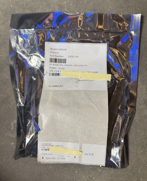 NEW SEALED EMERSON 24265-00 TOROIDAL CONDUCTIVITY SIGNAL BOARD 1056 24265