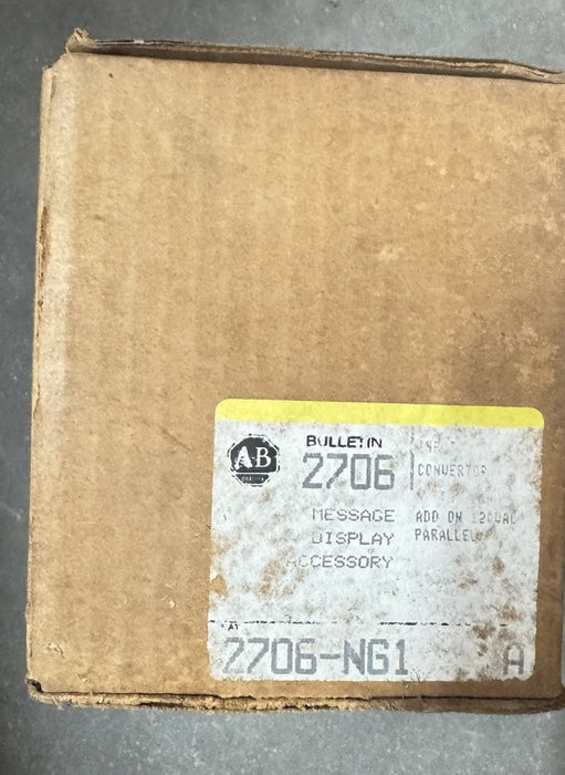 Allen-Bradley parallel Input Converter 2706-NG1 120v dataliner accessory  2706