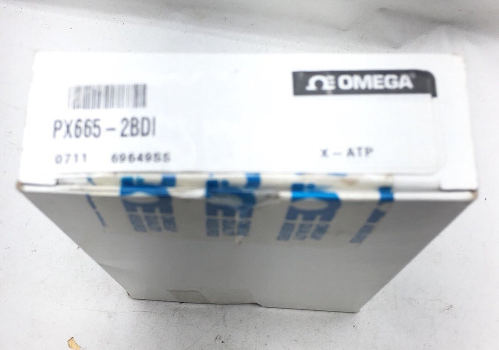 NEW OMEGA PX665-2BDI 4-20ma OUTPUT -2 /+2 INH2O DIFF PRESSURE TRANSMITTER NIB