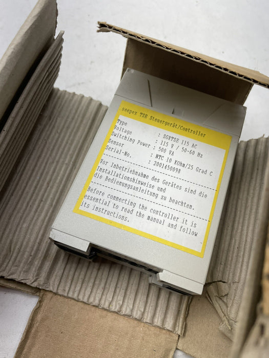 NEW SEEPEX TSE sgrtse 115 VAC NTC SENSOR TEMPERATURE CONTROLLER