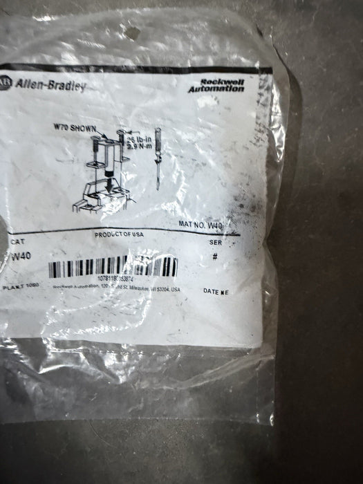 NEW ALLEN BRADLEY W40 OVERLOAD HEATERS BIMETALLIC HEATER NEMA MOTOR PROTECTION
