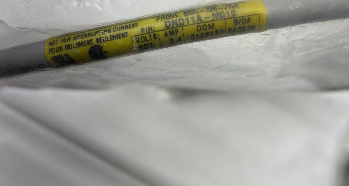 DND11A BRAD HARRISON WOODHEAD DND11A-M010 DEVICENET 5P CABLE MINI-CHANGE 1 METER