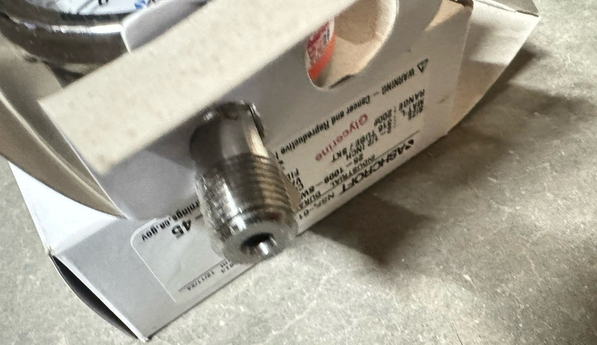 ASHCROFT 25-1009-SWL-02L-200#  251009SWL02L60 NEW IN BOX 200 PSI GAUGE DURALIFE