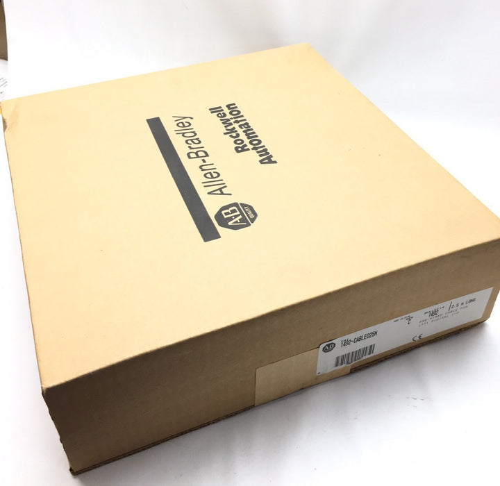 New Factory Sealed 1492CABLE025M ALLEN BRADLEY 1492-CABLE025M 1771 I/O Cable