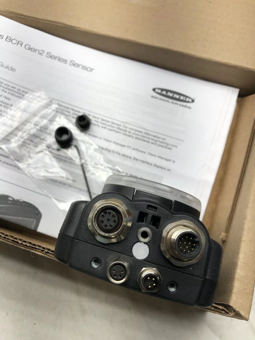 IVU2 iVuPlus Gen2 NEW BANNER IVU2PRBW04 90959 SENSOR BARCODE READER BCR Camera