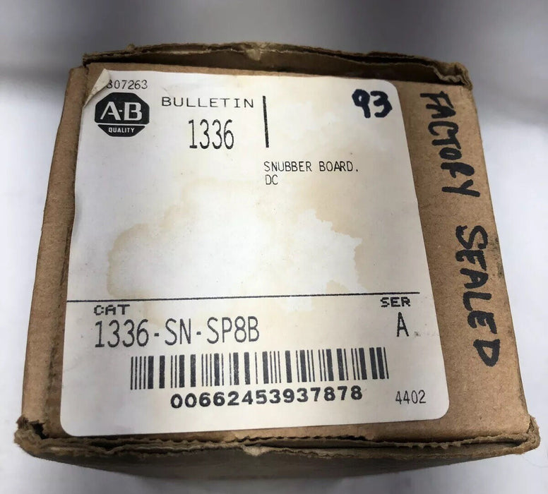 NEW SEALED 2002 ALLEN BRADLEY 1336-SN-SP8B DC SNUBBER BOARD 1336 VFD DRIVE PARTS