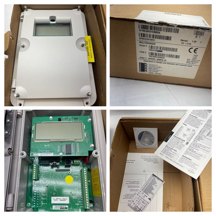 NEW 2012 1P7ML50331CB003A MULTIRANGER 100 SIEMENS MILLTRONICS SINGLE PT 1 RELAY