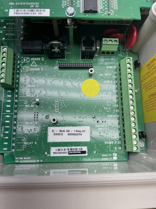 NEW 2012 1P7ML50331CB003A MULTIRANGER 100 SIEMENS MILLTRONICS SINGLE PT 1 RELAY