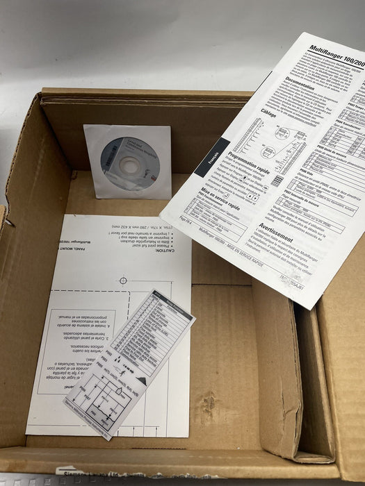 NEW 2012 1P7ML50331CB003A MULTIRANGER 100 SIEMENS MILLTRONICS SINGLE PT 1 RELAY