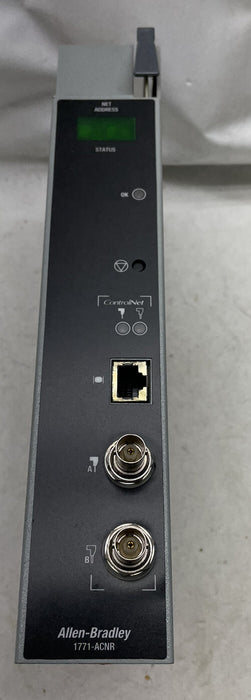 1771-ACNR /B Allen Bradley PLC 5 CNET Remote I/O Adapter 1771ACNR