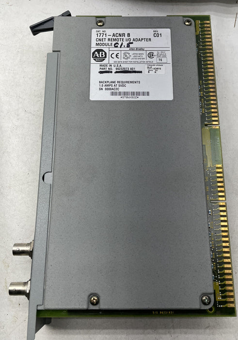 1771-ACNR /B Allen Bradley PLC 5 CNET Remote I/O Adapter 1771ACNR
