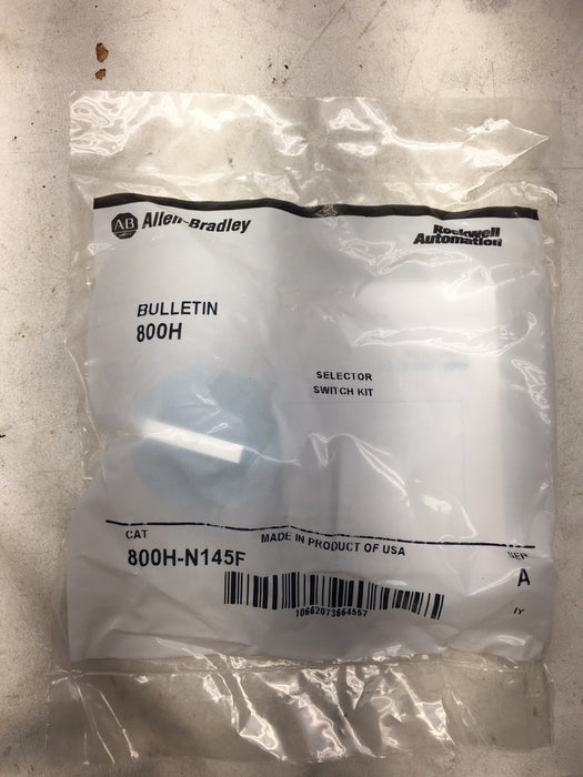 NEW SEALED ALLEN-BRADLEY 800H-N145F SELECTOR SWITCH KIT FOR 800H SELECTOR SWITCH