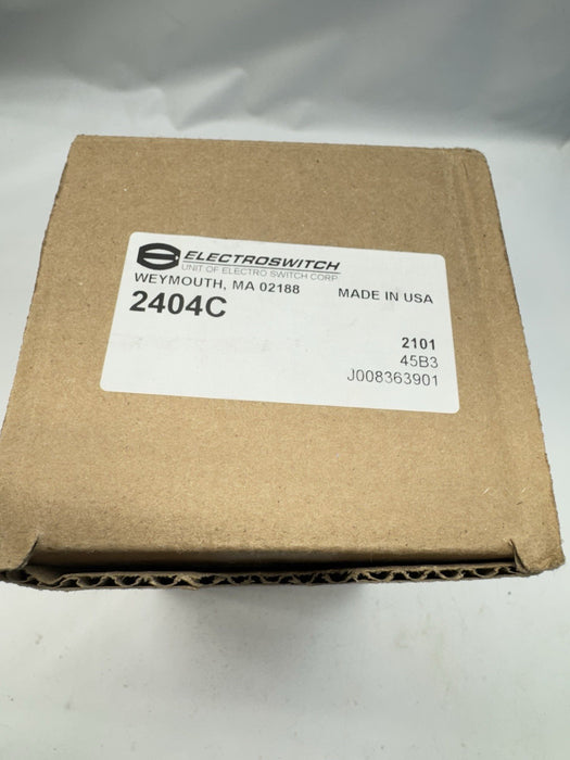 NEW ELECTROSWITCH 2404C 600VAC 6A NIB