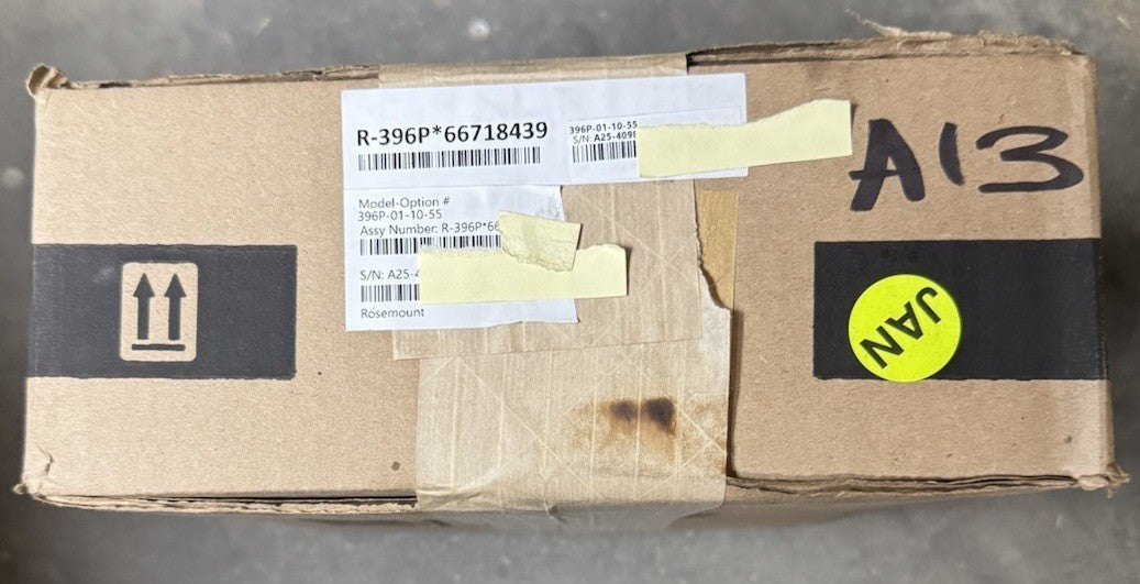 396P-01-10-55 NEW 2025 FACTORY SEALED EMERSON ROSEMOUNT SMART SENSOR 396P PH