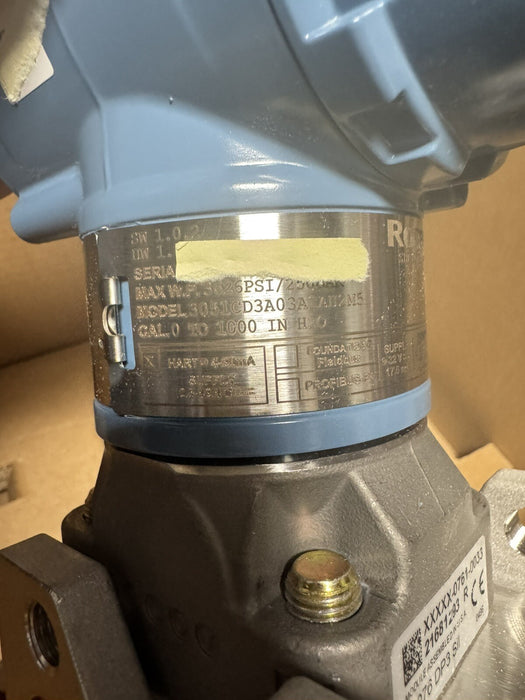 3051C 2023 EMERSOM 3051CD 3A03A1AH2M5 COPLANAR PRESSURE TRANSMITTER LEVEL FLOW