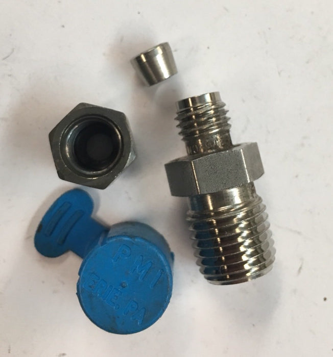 New Male Connector CPI x MNPT Parker 2-4 FBZ-SS Stainless Steel