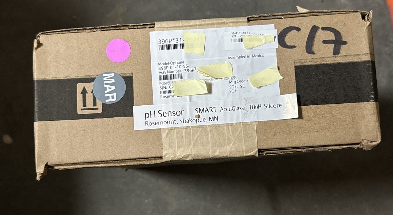 396P PH PROBE NEW 2024 FACTORY SEALED EMERSON ROSEMOUNT SMART 396P-01-10-55