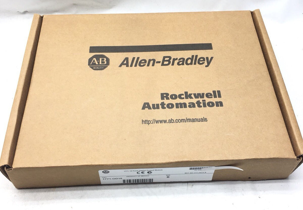 NEW SEALED 1771-OD16 ALLEN BRADLEY ISOLATED 16 POINT 120 VAC OUTPUT MODULE